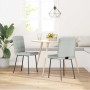 Sillas de comedor 2 unidades terciopelo gris claro von , Essstühle - Ref: Foro24-4101080, Preis: 90,05 €, Rabatt: %