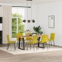 Sillas de comedor 6 unidades terciopelo amarillo von , Essstühle - Ref: Foro24-3315457, Preis: 253,70 €, Rabatt: %