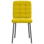 Sillas de comedor 6 unidades terciopelo amarillo von , Essstühle - Ref: Foro24-3315457, Preis: 253,70 €, Rabatt: %
