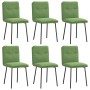 Sillas de comedor 6 unidades terciopelo verde claro von , Essstühle - Ref: Foro24-3315682, Preis: 253,66 €, Rabatt: %