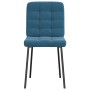 Sillas de comedor 4 unidades terciopelo azul von , Essstühle - Ref: Foro24-3315190, Preis: 170,25 €, Rabatt: %