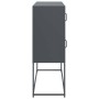 Aparador de acero laminado en frío antracita 100,5x39x107 cm von , Sideboards - Ref: Foro24-853424, Preis: 137,11 €, Rabatt: %