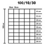 Galvanized silver steel garden fence 50x1 m by vidaXL, fence panels - Ref: Foro24-149513, Price: 61,53 €, Discount: %