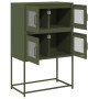 Aparador de acero verde oliva 68x39x107 cm de , Aparadores - Ref: Foro24-853348, Precio: 101,82 €, Descuento: %