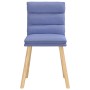Sillas de comedor 4 uds tela azul jeans von , Essstühle - Ref: Foro24-3315403, Preis: 212,77 €, Rabatt: %