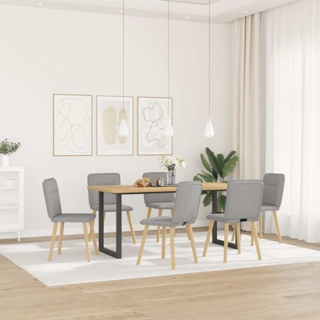 Sillas de comedor 6 uds tela gris nube von , Essstühle - Ref: Foro24-3315599, Preis: 299,31 €, Rabatt: %