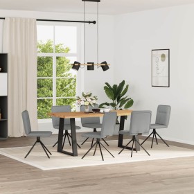 Sillas de comedor 6 unidades de tela gris claro von , Essstühle - Ref: Foro24-3315602, Preis: 300,94 €, Rabatt: %
