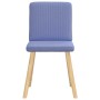 Sillas de comedor 4 uds tela azul jeans von , Essstühle - Ref: Foro24-3315307, Preis: 195,92 €, Rabatt: %