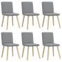 Sillas de comedor 6 unidades de tela gris claro von , Essstühle - Ref: Foro24-3315567, Preis: 292,28 €, Rabatt: %