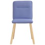 Sillas de comedor 4 uds tela azul jeans von , Essstühle - Ref: Foro24-3315330, Preis: 200,59 €, Rabatt: %