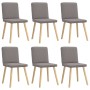 Sillas de comedor 6 unidades de tela gris taupe von , Essstühle - Ref: Foro24-3315573, Preis: 292,28 €, Rabatt: %