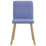 Sillas de comedor 4 uds tela azul jeans von , Essstühle - Ref: Foro24-3315254, Preis: 198,44 €, Rabatt: %