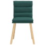 Sillas de comedor 6 unidades tela verde oscuro von , Essstühle - Ref: Foro24-3315668, Preis: 317,95 €, Rabatt: %