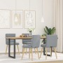 Sillas de comedor 4 unidades tela gris claro von , Essstühle - Ref: Foro24-3315393, Preis: 212,77 €, Rabatt: %