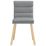 Sillas de comedor 4 unidades tela gris claro von , Essstühle - Ref: Foro24-3315393, Preis: 212,77 €, Rabatt: %