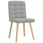 Sillas de comedor 4 uds tela gris nube von , Essstühle - Ref: Foro24-3315200, Preis: 202,26 €, Rabatt: %