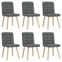 Sillas de comedor 6 unidades tela gris oscuro von , Essstühle - Ref: Foro24-3315462, Preis: 303,47 €, Rabatt: %