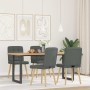 Sillas de comedor giratorias 4 unidades tela gris oscuro von , Essstühle - Ref: Foro24-3315192, Preis: 203,10 €, Rabatt: %