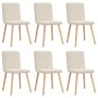 Sillas de comedor 6 unidades lino de , Sillas de comedor - Ref: Foro24-3315578, Precio: 311,77 €, Descuento: %