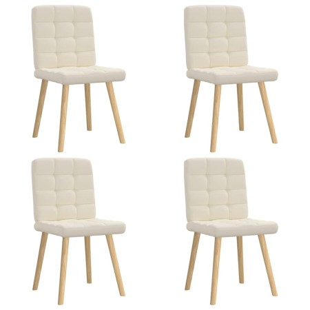 Sillas de comedor 4 unidades lino de , Sillas de comedor - Ref: Foro24-3315202, Precio: 264,95 €, Descuento: %