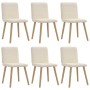 Sillas de comedor 6 unidades lino von , Essstühle - Ref: Foro24-3315525, Preis: 310,81 €, Rabatt: %