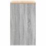 Armario de garaje de madera maciza pino gris Sonoma 60x51x85 cm de , Armarios industriales - Ref: Foro24-860576, Precio: 91,1...