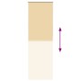 Estor Enrollable Opaco Beige 65x230 cm Tela Ancho 60,7 cm by , Blinds and blinds - Ref: Foro24-4010809, Price: 22,34 €, Disco...