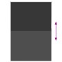 Estor Enrollable Opaco negro 100x150 cm Tela Ancho 95,7 cm by , Blinds and blinds - Ref: Foro24-4010868, Price: 21,65 €, Disc...