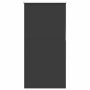 Estor Enrollable Opaco negro 75x130 cm Tela Ancho 70,7 cm by , Blinds and blinds - Ref: Foro24-4010837, Price: 22,11 €, Disco...