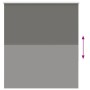 Estor Enrollable Opaco gris 130x130 cm Tela Ancho 126,6 cm by , Blinds and blinds - Ref: Foro24-4011108, Price: 33,73 €, Disc...