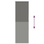 Estor Enrollable Opaco gris 50x130 cm Tela Ancho 45,7 cm de , Persianas y estores - Ref: Foro24-4011092, Precio: 17,77 €, Des...
