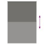 Estor Enrollable Opaco gris 105x150 cm Tela Ancho 100,7 cm by , Blinds and blinds - Ref: Foro24-4011129, Price: 20,01 €, Disc...
