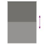 Estor Enrollable Opaco gris 105x175 cm Tela Ancho 100,7 cm by , Blinds and blinds - Ref: Foro24-4011155, Price: 22,05 €, Disc...