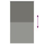 Estor Enrollable Opaco gris 125x230 cm Tela Ancho 121,6 cm by , Blinds and blinds - Ref: Foro24-4011211, Price: 41,25 €, Disc...
