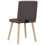 Sillas de comedor 6 unidades tela marrón oscuro von , Essstühle - Ref: Foro24-3315495, Preis: 297,73 €, Rabatt: %