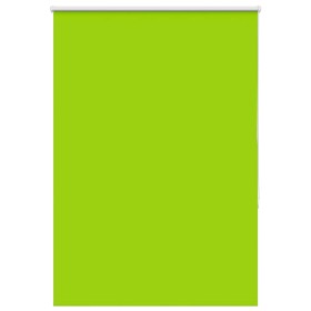 Estor Enrollable Opaco hojas verde 100x130 cm Tela Ancho 95,7cm by , Blinds and blinds - Ref: Foro24-4011232, Price: 21,80 €,...