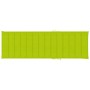 Lounger with cushion bright green impregnated pine wood by vidaXL, Loungers - Ref: Foro24-3065920, Price: 159,84 €, Discount: %