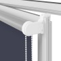Estor Enrollable Opaco marino 120x175 cm Tela Ancho 116,6 cm by , Blinds and blinds - Ref: Foro24-4011548, Price: 27,75 €, Di...