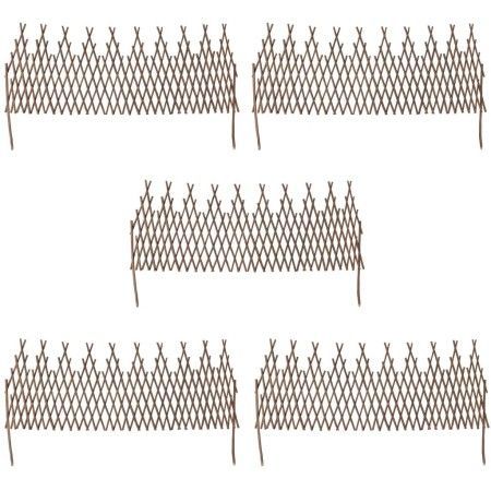 Willow trellis fence 5 pieces by vidaXL, fence panels - Ref: Foro24-141620, Price: 35,90 €, Discount: %
