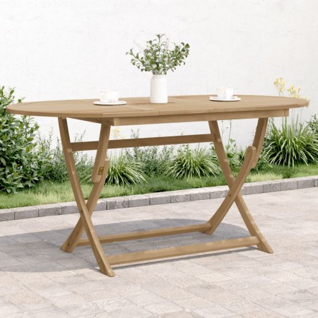 Mesa de jardín plegable madera maciza de acacia 160x85x75 cm by , Garden tables - Ref: Foro24-365746, Price: 144,63 €, Discou...