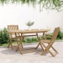 Mesa de jardín plegable madera maciza de acacia 160x85x75 cm by , Garden tables - Ref: Foro24-365746, Price: 144,63 €, Discou...