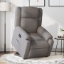Sillón reclinable elevable tela gris taupe de , Sillones - Ref: Foro24-3205210, Precio: 283,24 €