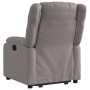 Sillón reclinable elevable tela gris taupe by , Armchairs - Ref: Foro24-3205210, Price: 299,20 €, Discount: %