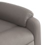 Sillón reclinable elevable tela gris taupe by , Armchairs - Ref: Foro24-3205210, Price: 299,20 €, Discount: %