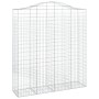 Cestas de gaviones 13 uds forma de arco hierro 200x50x220/240cm von , Töpfe und Pflanzgefäße - Ref: Foro24-3145777, Preis: 1,...