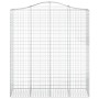 Cestas de gaviones 13 uds forma de arco hierro 200x50x220/240cm von , Töpfe und Pflanzgefäße - Ref: Foro24-3145777, Preis: 1,...