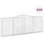 Cestas de gaviones 20 uds forma de arco hierro 400x30x140/160cm by , Pots and planters - Ref: Foro24-3146902, Price: 2,00 €, ...