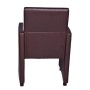 Sillas de comedor 2 unidades cuero sintético marrón by , dining chairs - Ref: Foro24-60348, Price: 246,53 €, Discount: %