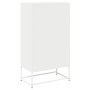 Aparador de acero blanco 68x39x123 cm by , Sideboards - Ref: Foro24-853355, Price: 138,10 €, Discount: %
