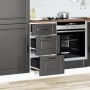 Mueble bajo de cocina Porto madera contrachapada negro von , Küchenschränke - Ref: Foro24-854221, Preis: 83,39 €, Rabatt: %